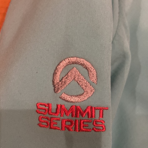 North Face ladies blue hooded summit series jacket size small - Picture 5 of 16